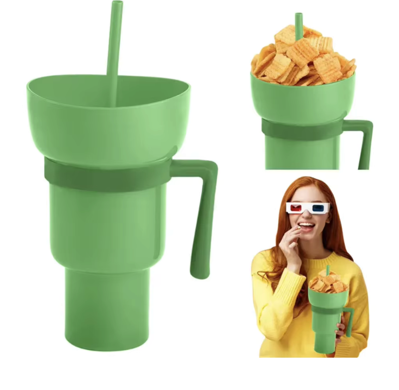 NEW 2 IN 1 Snack Cup