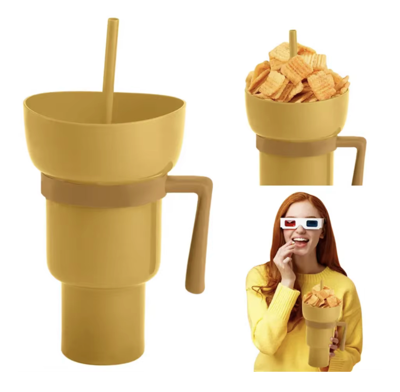 NEW 2 IN 1 Snack Cup