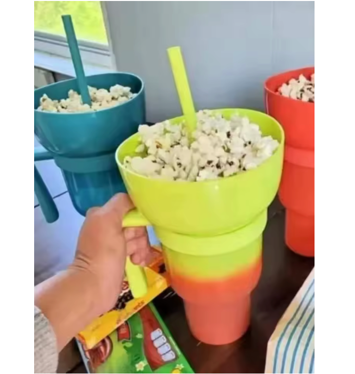 NEW 2 IN 1 Snack Cup